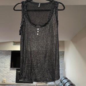 Detailed slightly sheer tank. NWOT.